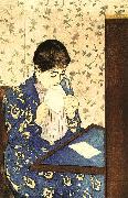Mary Cassatt The Letter painting